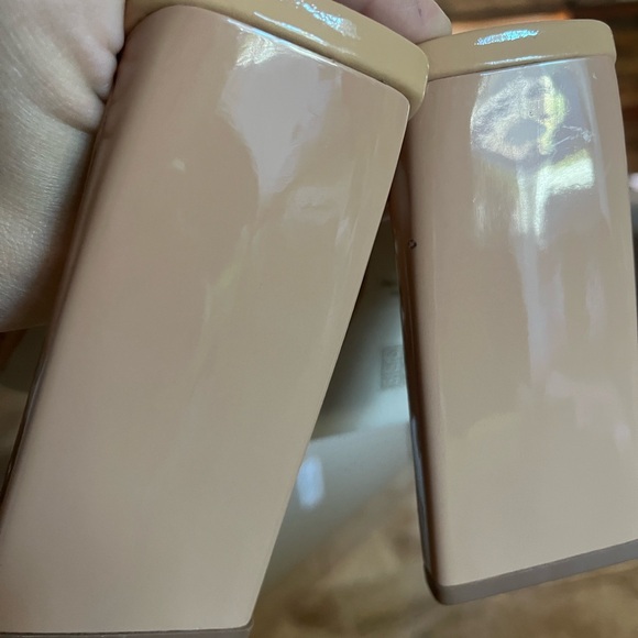 Jeffrey Campbell Hustler Dusty Nude Patent Strappy Heels - Picture 8 of 11